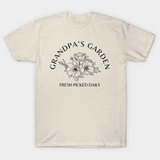 Grandpa’s Flower and Vegetable Garden T-Shirt